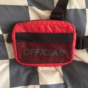 OFFICIAL® RED TRIP STRAP CHEST BAG